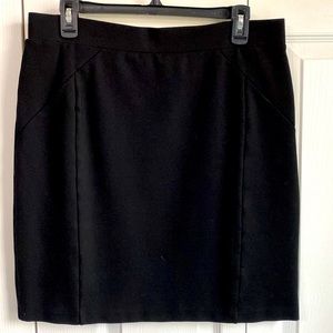 Mario Serrani Lined Pencil Skirt - Black Size Large